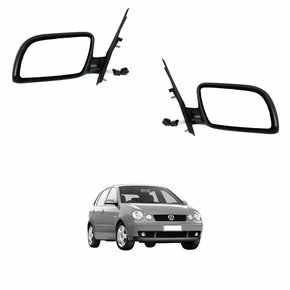 Par Retrovisor Vw Polo 2002 Até 2009 Com Controle