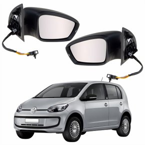 Par Retrovisor Vw Up 2014 2015 2016 2017 Elétrico Com Pisca Original