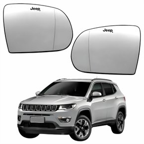 Par Subconjunto Jeep Compass 2017 Até 2023 Asférica Com Gravação