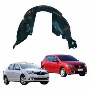 Para-barro Dianteiro Renault Logan Sandero 2014 Até 2025 Lado Direito Passageiro