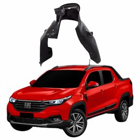 Parabarro Dianteiro Fiat Strada 2020 2021 2022 2023 Lado Esquerdo Motorista