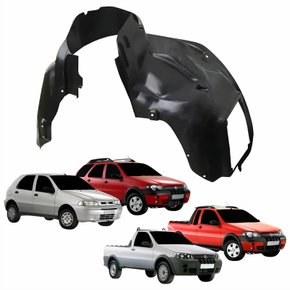 Parabarro Dianteiro Fiat Palio Strada Weekend Adventure Working 2001 Até 2008 Lado Direito Passageiro