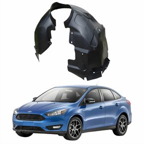 Parabarro Dianteiro Ford Focus 2014 2015 2016 2017 Lado Esquerdo Motorista