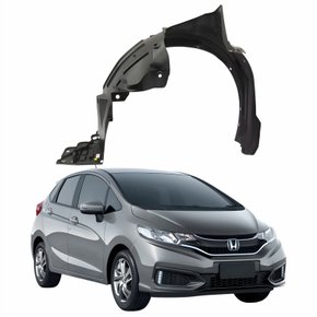 Parabarro Dianteiro Honda Fit 2015 Até 2021 Lado Direito Passageiro