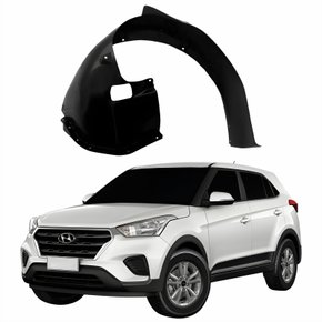 Parabarro Dianteiro Hyundai Creta 2017 2018 2019 2020 2021 Lado Esquerdo Motorista