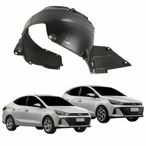 Parabarro Dianteiro Hyundai Hb20 Hb20s 2023 2024 Lado Direito Passageiro