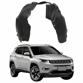 Parabarro Dianteiro Jeep Compass 2017 2018 2019 2020 2021 Lado Direito Passageiro