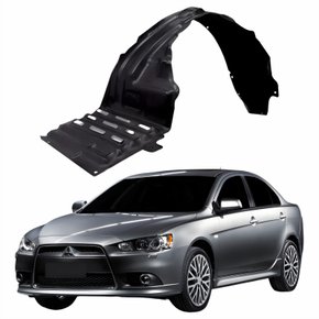 Parabarro Dianteiro Mitsubishi Lancer 2008 Até 2018 Lado Esquerdo Motorista