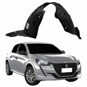 Parabarro Dianteiro Peugeot 208 2020 2021 2022 2023 2024 Lado Direito Passageiro