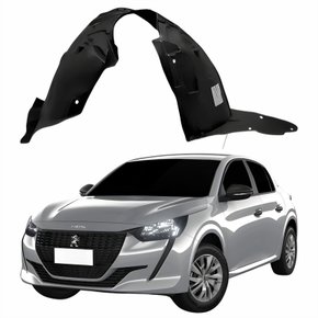 Parabarro Dianteiro Peugeot 208 2020 2021 2022 2023 2024 Lado Esquerdo Motorista