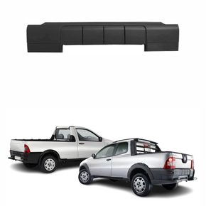 Parachoque Central Traseiro Fiat Strada Trekking Working 2005 Até 2012