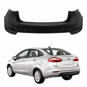 Para-choque Traseiro Ford New Fiesta Sedan 2014 Até 2019