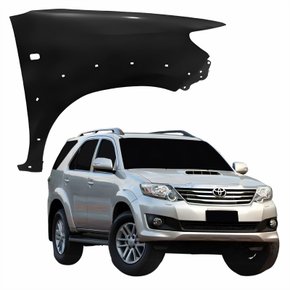 Para-lama Dianteiro Hilux Sw4 2012 2013 2014 2015 Com Furo Pisca Moldura Lado Direito Passageiro