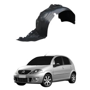 Parabarro Dianteiro Citroen C3 2002 até 2012 Lado Esquerdo Motorista