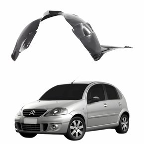 Parabarro Dianteiro Citroen C3 2003 Até 2012 Lado Esquerdo Motorista
