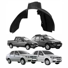 Parabarro Dianteiro Fiat Palio Strada G3 2004 Até 2014 Siena Weekend G3 2004 Até 2007 Lado Direito Passageiro