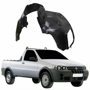 Parabarro Dianteiro Fiat Strada Working 2001 Até 2008 Lado Direito Passageiro