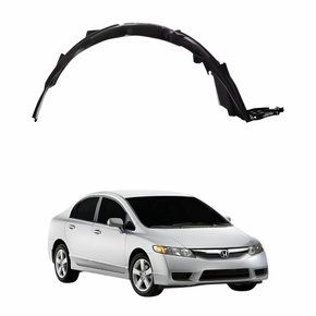 Parabarro Dianteiro Honda New Civic 2007 2008 2009 2010 2011 Lado Direito Passageiro