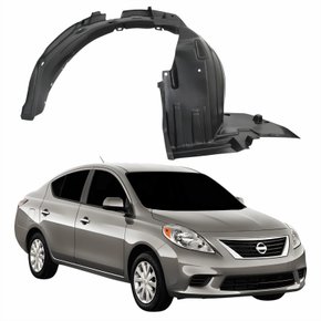 Parabarro Dianteiro Nissan Versa 2011 2012 2013 2014 2015 Lado Direito Passageiro