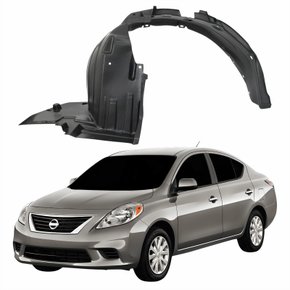 Parabarro Dianteiro Nissan Versa 2011 2012 2013 2014 2015 Lado Esquerdo Motorista