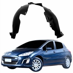 Parabarro Dianteiro Peugeot 308 2011 2012 2013 2014 2015 Lado Esquerdo Motorista