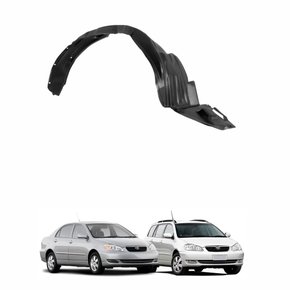 Parabarro Dianteiro Toyota Corolla Fielder 2003 Até 2008 Lado Direito Passageiro