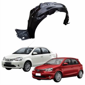 Parabarro Dianteiro Toyota Etios 2012 Até 2021 Lado Esquerdo Motorista