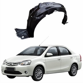 Parabarro Dianteiro Toyota Etios Sedan 2012 Até 2021 Lado Esquerdo Motorista