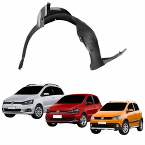 Parabarro Dianteiro Vw CrossFox Fox SpaceFox 2011 Até 2019 Lado Esquerdo Motorista
