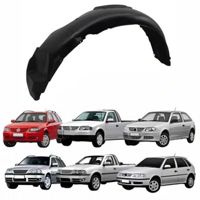 Parabarro Dianteiro Vw Gol Parati Saveiro G3 1999 até 2005 Gol Parati Saveiro G4 2005 até 2014 Lado Esquerdo Motorista