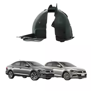 Parabarro Dianteiro Vw Polo Virtus 2018 2019 2020 2021 2022 Lado Direito Passageiro
