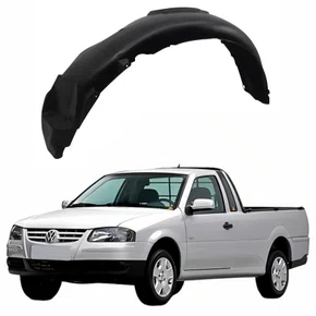 Para-Barro Dianteiro Volkswagen Saveiro G4 2005 2006 2007 2008 2009 2010 2011 2012 2013 2014 Lado Esquerdo Motorista