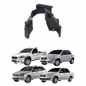 Parabarro Dianteiro Fiat Palio Strada Siena G4 Palio Weekend 2008 Até 2011 Lado Esquerdo Motorista