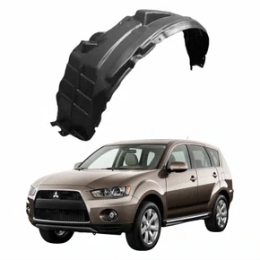 Parabarro Mitsubishi Outlander 2008 2009 2010 2011 2012 2013 Lado Esquerdo Motorista