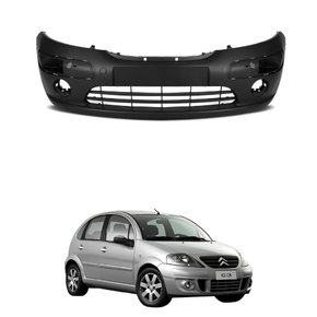 Parachoque Dianteiro Citroen C3 2003 Até 2008 Com Furo