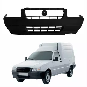 Parachoque Dianteiro Fiat Fiorino Fire 2006 Até 2012 Preto Texturizado
