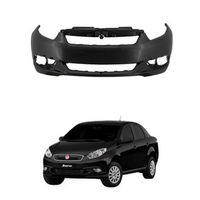 Parachoque Dianteiro Fiat Gran Siena 2012 Até 2019 Com Furo