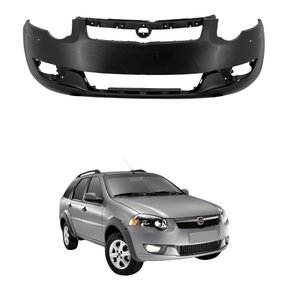 Parachoque Dianteiro Fiat Palio Weekend 2013 2014 2015 2016 Com Furo