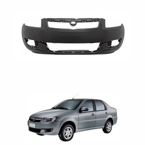 Parachoque Dianteiro Fiat Siena El 2013 2014 2015 2016 Com Furo