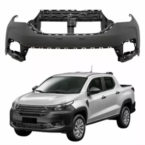 Parachoque Dianteiro Fiat Strada 2020 2021 2022 Parte Superior Texturizado