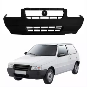Parachoque Dianteiro Fiat Uno Fire 2006 Até 2012 Preto Texturizado