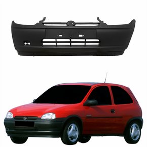 Parachoque Dianteiro Gm Corsa 1994 Até 1999 Preto Texturizado Com Spoiler