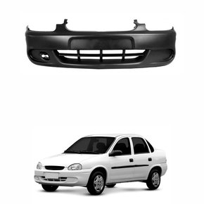 Parachoque Dianteiro Gm Corsa 2000 Até 2007 Sem Furo