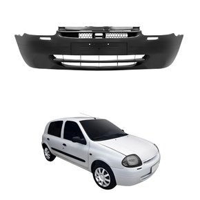 Parachoque Dianteiro Renault Clio 2000 2001 2002 2003 Sem Furo