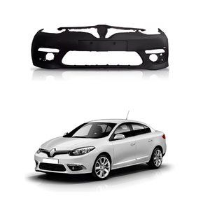 Parachoque Dianteiro Renault Fluence 2014 2015 2016 2017 Com Furo