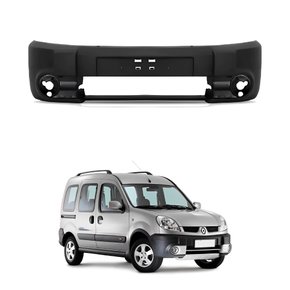 Parachoque Dianteiro Renault Kangoo 2008 2009 2010 2011 2012 Com Furo