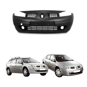 Parachoque Dianteiro Renault Megane Grand Tour 2006 Até 2012 Com Furo