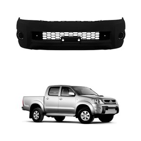 Parachoque Dianteiro Toyota Hilux Srv 2009 2010 2011 Sem Furo Com Grade