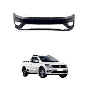 Parachoque Dianteiro Vw Saveiro G7 Robust 2017 Até 2022 Com Furo
