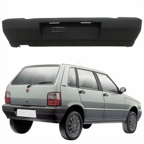 Parachoque Fiat Uno Fire 2004 até 2012 Preto Traseiro